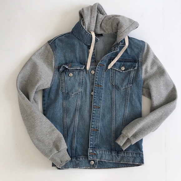 H&M Other - Jean sweater jacket in one